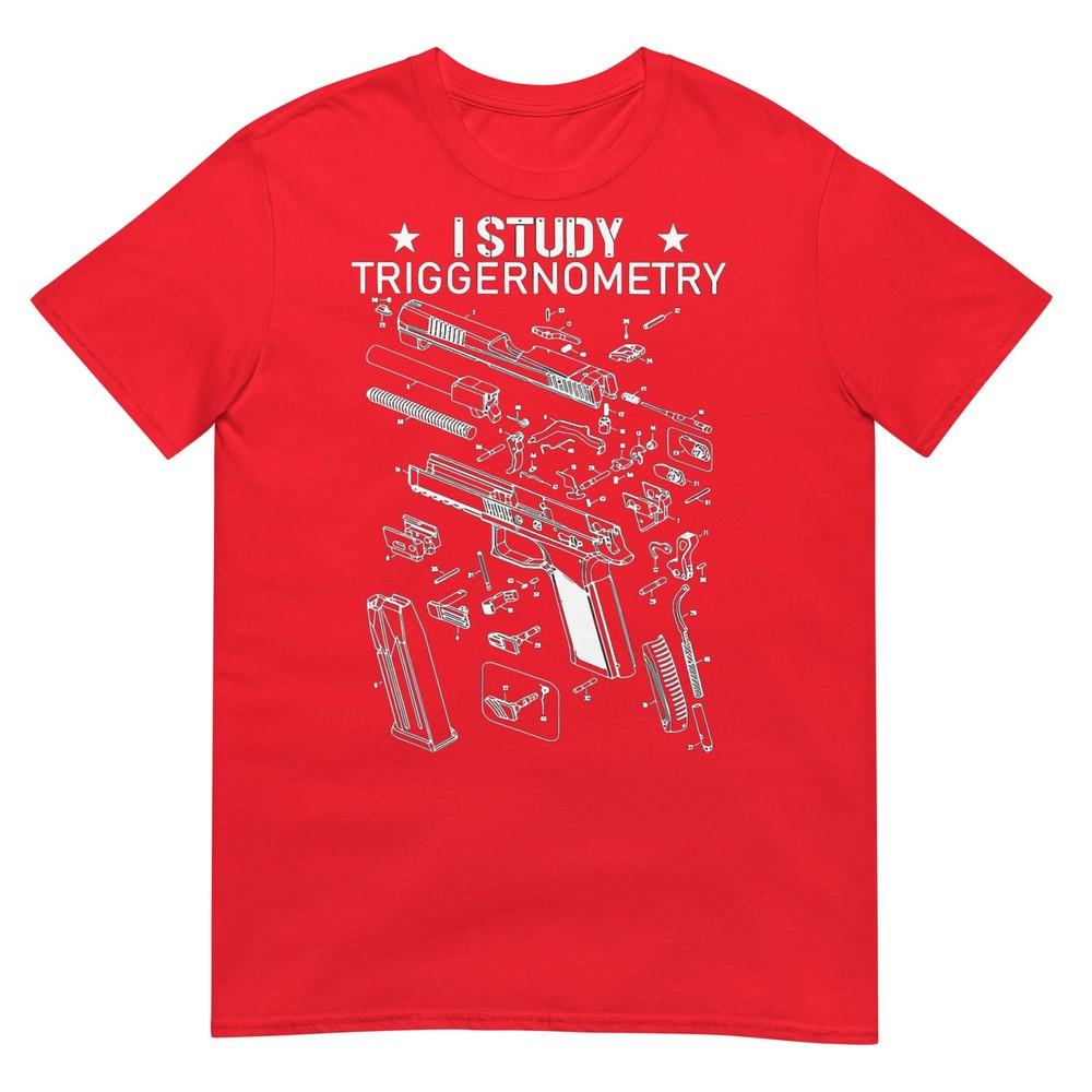 I Study Triggernometry Shirt For Gun Education TShirt S