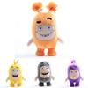 Oddbods 18cm Plüschtier Weiches Kuscheltier Molch Bubbles Pogo Zee Jeff Fuse Slick Perfekt zum Sammeln