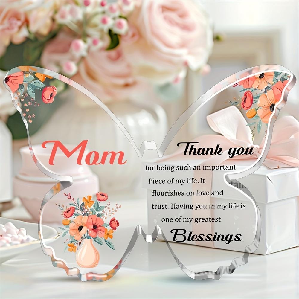 2D Flat Acrylic Butterfly Decoration, Indoor and Outdoor Decoration - No Battery/electricity Required, Free Day Decoration, Shop Decoration, Durable O