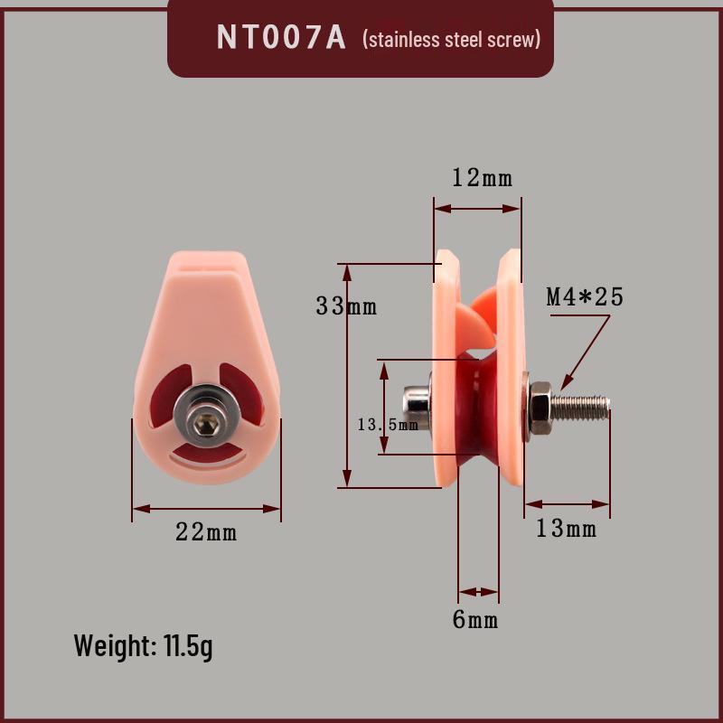 Anti-Jump Guide Wheel for Textile Machinery: Let-Off Wheel & Ceramic Wire Clamp for Enameled Wire