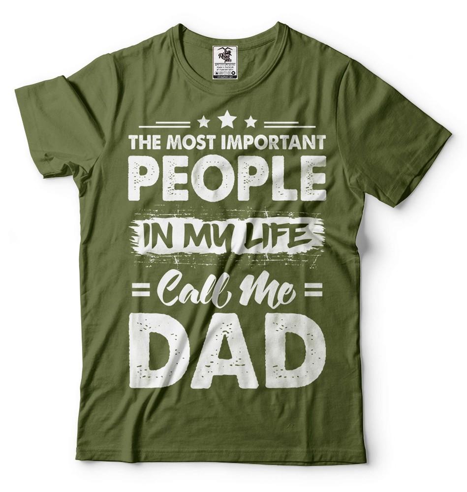 Mens Dad Shirt People Call Me Dad T-Shirt Fathers Day Dad Gifts Dad Shirts Unisex T-Shirt XXL