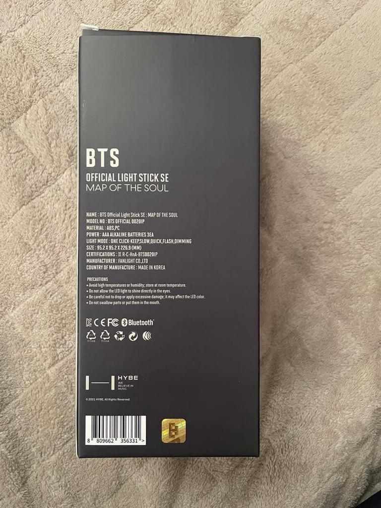 BOMBA DE LUMINĂ BTS ARMY MOTS EDIȚIE SPECIALĂ ver.4 Băț de Lumină Oficial Set Complet