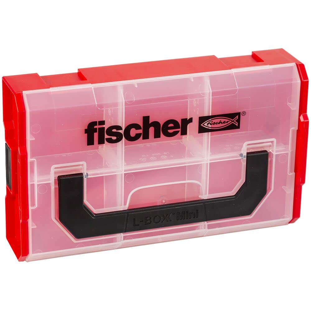 

Ящик для деталей Fisher FIXtainer с коробкой для деталей, чехол для аксессуаров своими руками 26 см x глубина x высота L-BOXX-Mini [ширина 15,6 см 6,1 см] красный