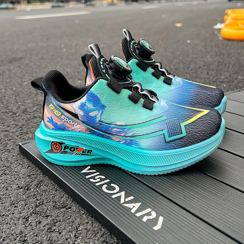 

Детская спортивная одежда для мальчиков, кроссовки для бега, весна и осень, новая красивая обувь в стиле кэжуал с градиентным переходом, легкая мягкая подошва, баскетбольные кроссовки для мальчиков 30 зелёный