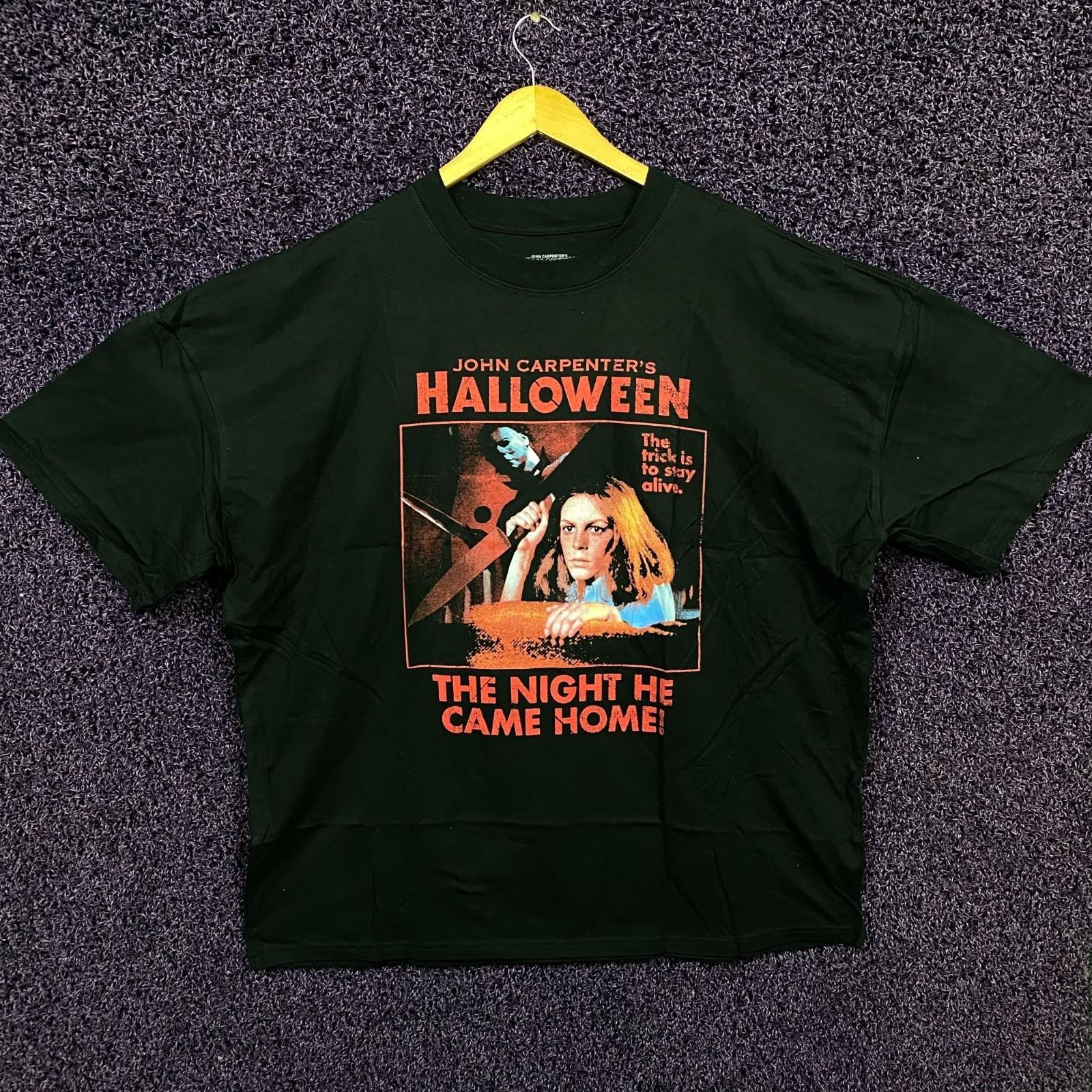 John Carpenters Halloween Michael Myers Poster T-Shirt XXL XL