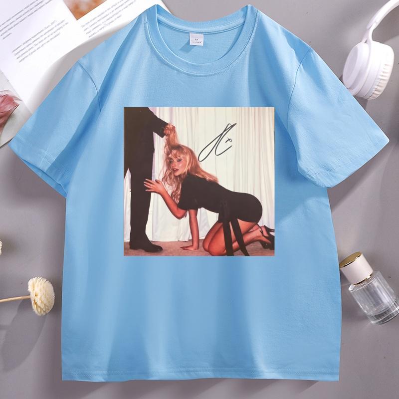 Sabrina Carpenter WOMEN Best Friend Tshirt Unisex WOMEN Casual Cotton Short Sleeve Round Neck T Shirt Loose Printed Unisex Clothes