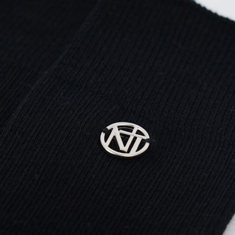 Nitina Emblem Wool Blend Knee Socks BK