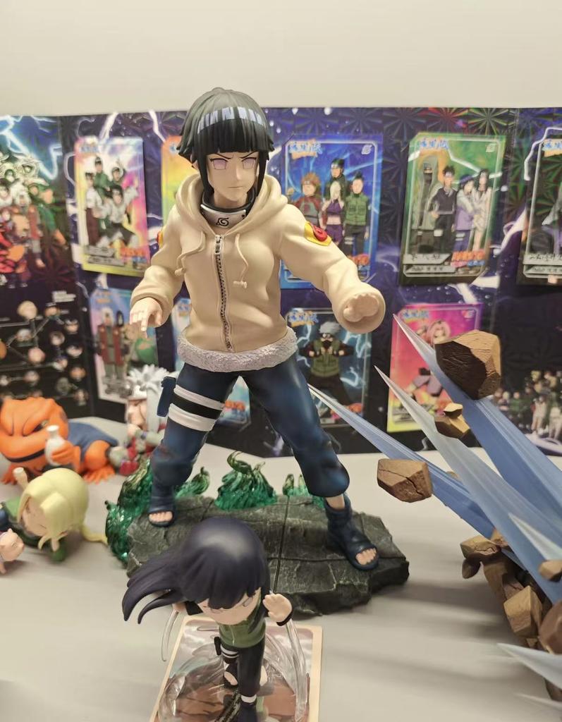 Auf Lager Naruto Hinata Uchiha Hände HEX Kindheit Serie Anime Figuren Können bewegt werden PVC Beliebt 7,87 Zoll/20 cm Kampfspielzeug Schöne Geschenke