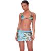 Swimsuit Tie Dye Bikinis Triangle Three Piece Suit Bandage Bathwear Low Waist Biquini Summer Bathsuit Women Swimwear