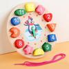 Деревянные игрушки Монтессори для детей 1, 2, 3 лет, подарок для мальчиков и девочек, игры для развития ребенка, деревянная головоломка для детей, развивающая обучающая игрушка