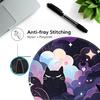 Black Cat Starry Night 1pc Mouse Pad Computer Laptop Pad Game Console Pad Office Pad Keyboard Mouse Pad Desk Accessories