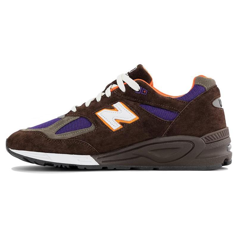

Кроссовки New Balance Teddy Santis X 990v2 Made In Usa Коричнево-фиолетовые M990BR2 42.5