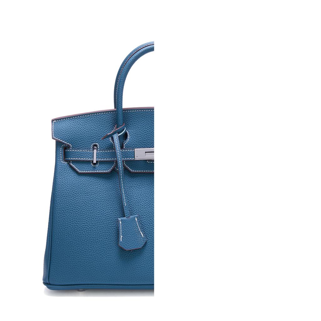 Silberschnalle Togo kleines Muster, echtes Leder Außenhandel neu erste Schicht Rindsleder High-End große Kapazität Handtasche Damen große Tasche