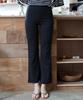 Ppaeppae Stretchy Four-Way Stretch Semi-Bootcut Leggings Slacks