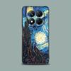 Phone Case for Xiaomi Redmi 15C 14C 12C 13C Redmi Note 15 14 13 12 11 10 Pro Plus 5G 12S Soft Cover Painting Van-Gogh Night Sky
