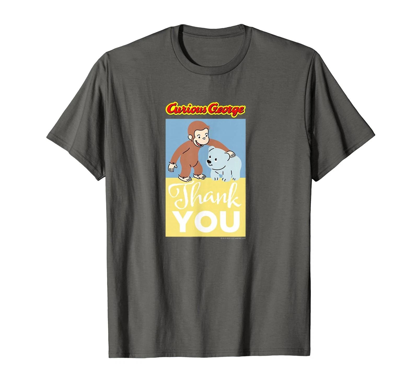 Curious George Thank You T-Shirt_ S