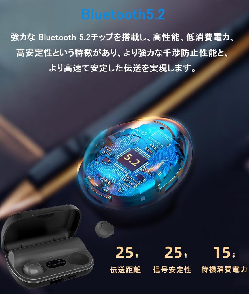Stealth Sleep Bluetooth True Long Playback Automatic Day Night HiFi Sound Button LED IPX5 Ear Compatible with Devices Earphones, Earphones, 5.2,