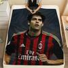Brazilian footballer Kaká pattern Flannel Blanket, High quality Comfortable for All Seasons, Home Decor, Warmth and Comfort, Perfect for Gifts.