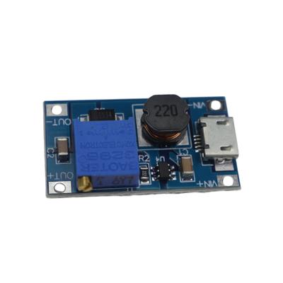 MT3608 Boost Module Step Up Converter DC-DC 2V-24V To 5V-28V 2A Adjustable Micro USB Type-C 5V 9V 12V for DIY Arduino