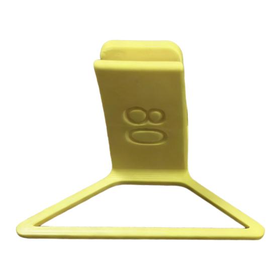 

Стойка для хранения кистей Надежное крепление зажимами к ободку банки с краской Предотвращает расход краски Инструмент для чистки кистей Аксессуар для рисования S