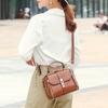 Retro oil wax leather fashion shoulder messenger handbag women's new soft leather casual simple versatile trendy