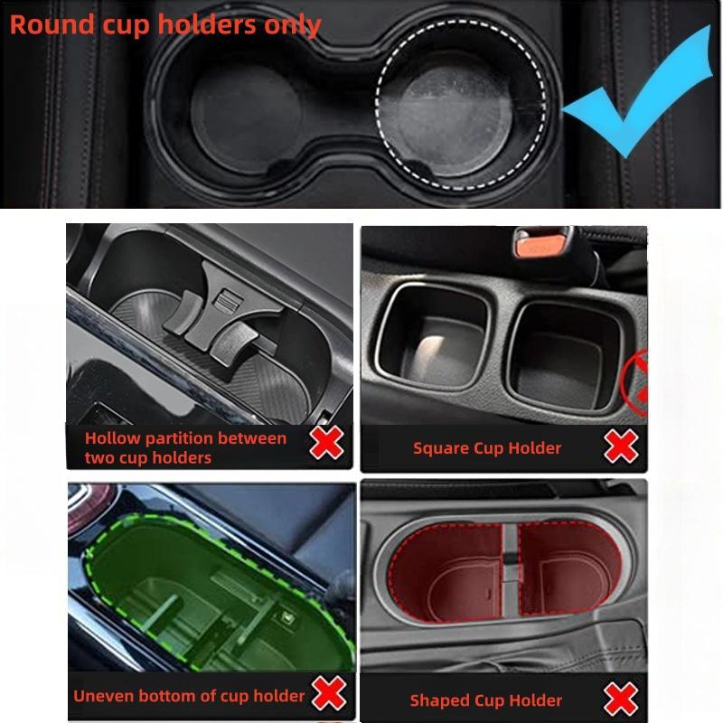 For Multi-functional Car Mug Holder Modified Coaster Car with Cup Holder Drink Holder ABS Material