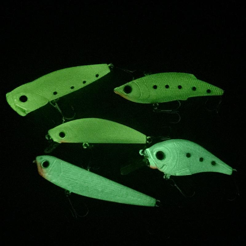 Minnow Luminoso Pencil Popper VIB Esca da Pesca Simulazione