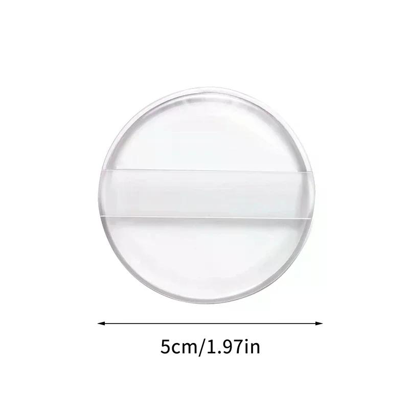 Spugnetta in Polvere in Gel di Silicone Morbido per Cosmetici Fondotinta Viso Crema BB Senza Assorbimento di Polvere Spugnetta Cosmetica Strumenti per il Trucco