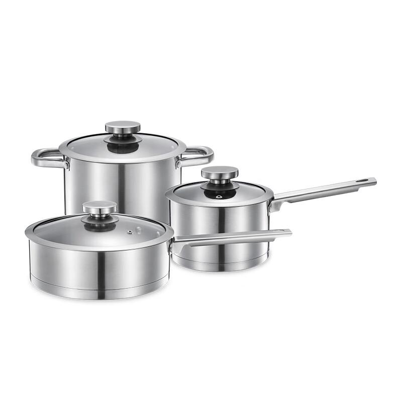 DESLON Elegant Versatile 3-Piece Cookware Set