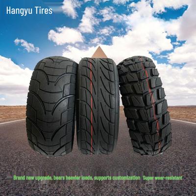 Pneus Tubeless pour Trottinette Électrique: Intérieur 80/65-6, Extérieur 80/55-6, Extérieur 70/65-6.5.