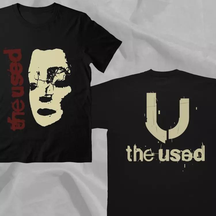 The Used Band 2000 Retro Black Double Sided TShirt XXXXL