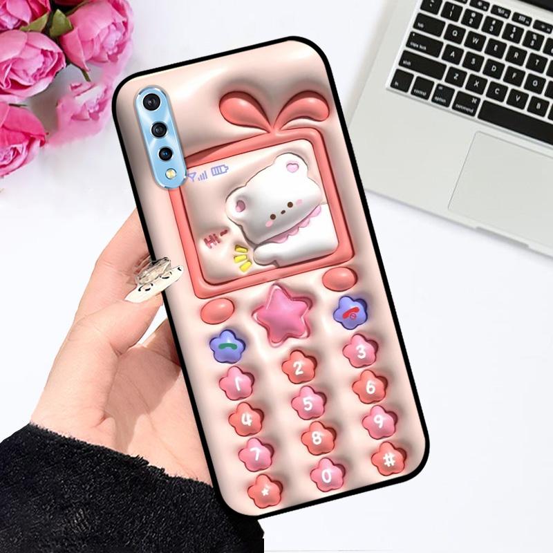 For Vivo iQOO Neo 855 5G Case iQOO Z5 Cute Cartoon Astronaut Soft Silicone TPU Phone Cover For VIVO S1 Y7S 4G Global Coque Funda