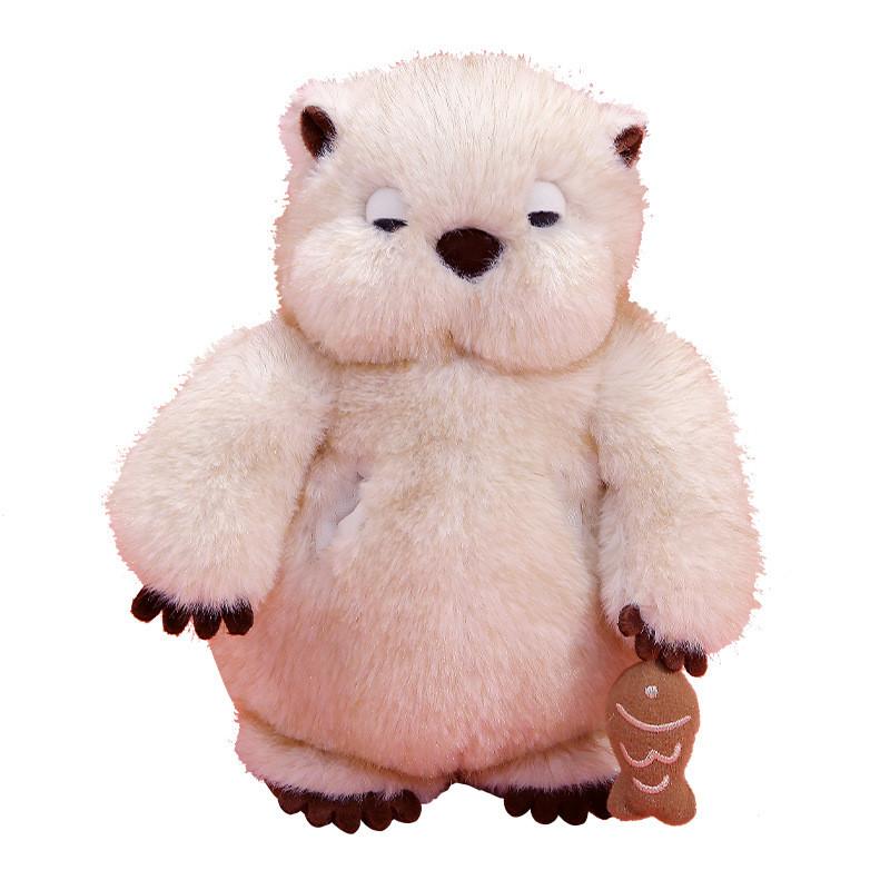 Plush Seal And Groundhog Animal Stuffed Toys With Soft Polyester Fiber For Sleep Comfort And Gift