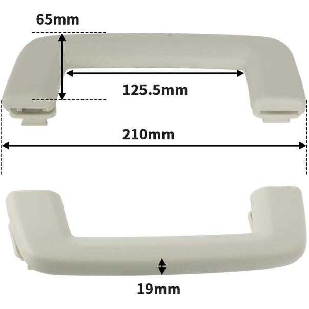 Fit for Ford Ranger T6 / T7 / Fit for Mazda BT50 Interior Roof Handle Roof Pull Handle Ceiling Armrest Handrail AB3Z-61-31406AA(1pcs)