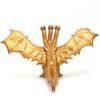 Godzilla King Ghidorah Dragão de Três Cabeças Dinossauro Dourado Figura de Ação com Articulações Móveis Modelo Colecionável Ornamento Presente de Filme