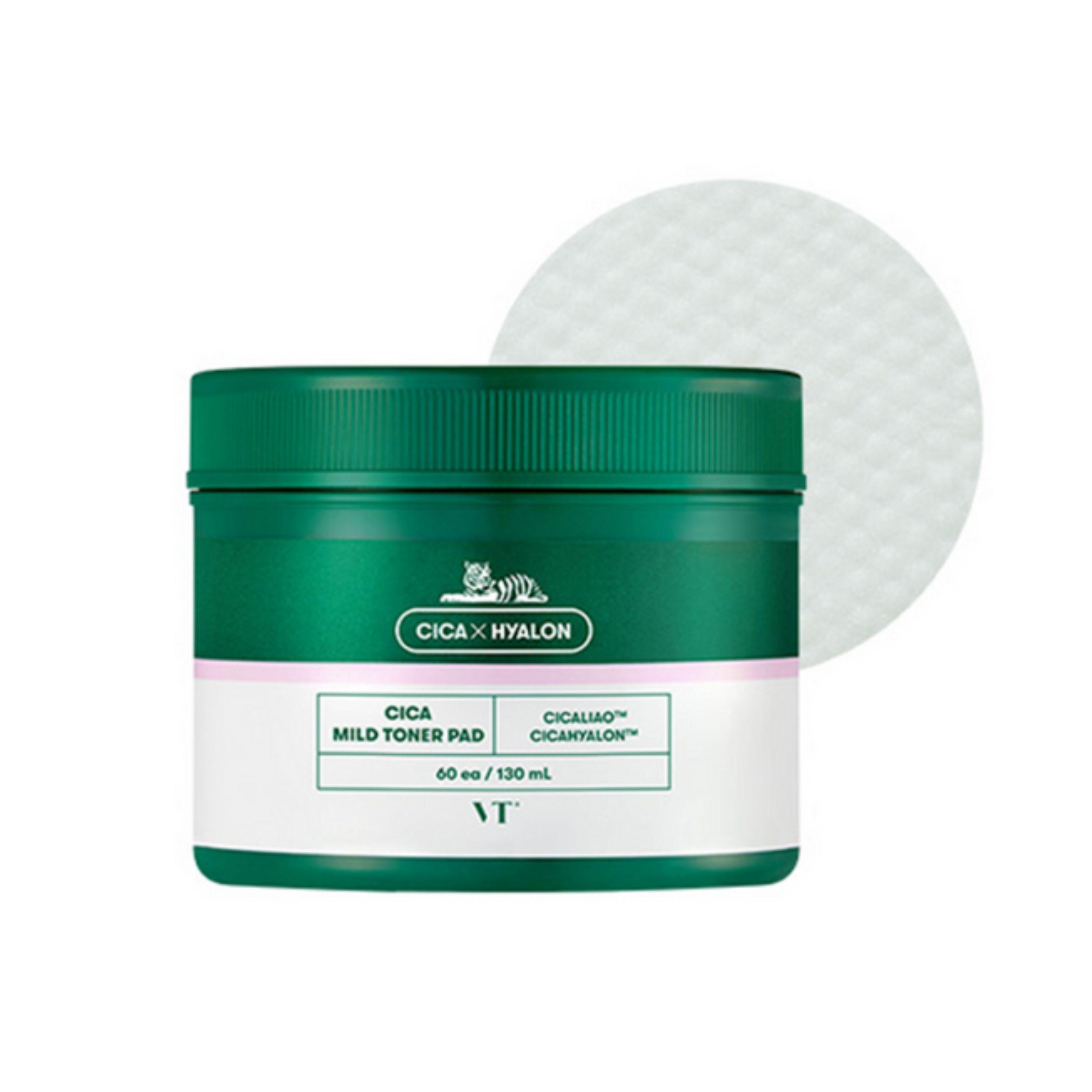 VT COSMETICS CICA Toner Pad 60ea 130ml