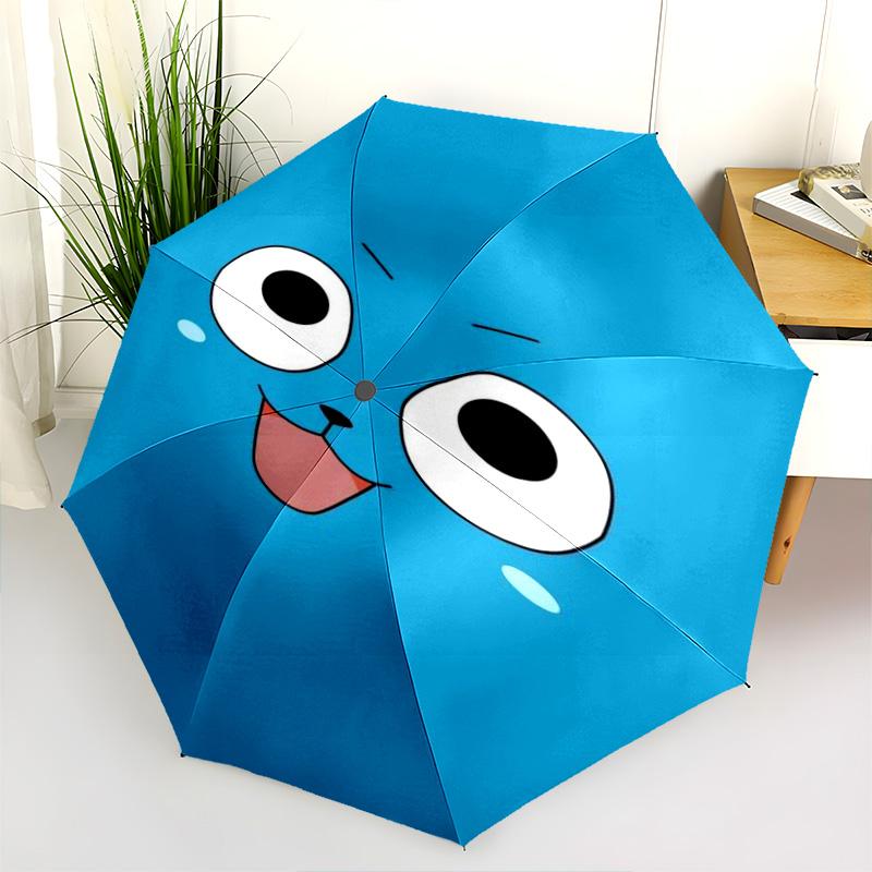 Fairy Tail Years Quest Folding Umbrella Suitable For All Seasons Portable Travel Light Umbrella
