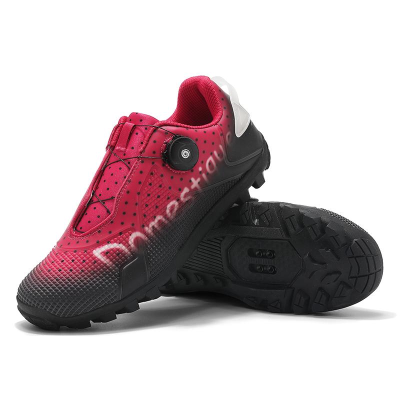 

Велотуфли MTB-DC-05 для XC/трейла/MTB (Мужские кроссовки) - Мужские кроссовки для гравийного велосипеда, Высококачественная нескользящая обувь для MTB 47