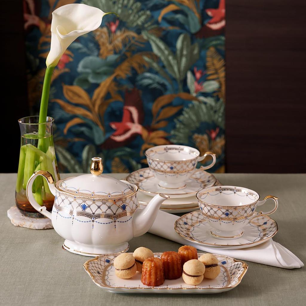NARUMI Prima Donna Made In Gift Gift Plate, 23cm, Gold, Japan, Stylish, Gorgeous, Elegant, Tray, Boxed, 52476-329