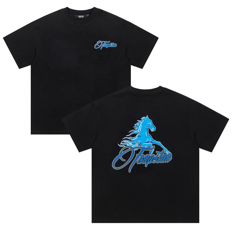 662 Trapstar London 2026 Sommer Neu Hochwertige Baumwolle Rundhals Locker Große Größe Damen T-Shirt