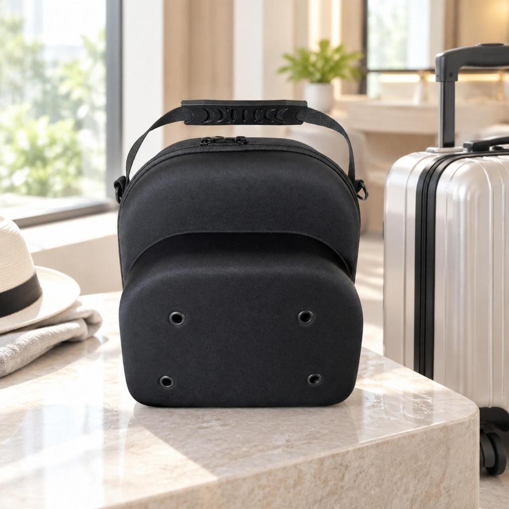 EVA Hat Storage Case Safeguarding with Carrying Handle Structured for Commuters,