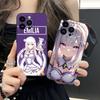 ReZero Emilia Waifu Mobile Phone Case for iPhone 17 16 15 14 13 12 11 X XR XS 8 7 Air Pro Max Plus Mini Colorful Cover Luxury