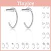Adorable Small Stud Earrings With Various Floral Styles Cute Bowknot Designs For Fashionable Women