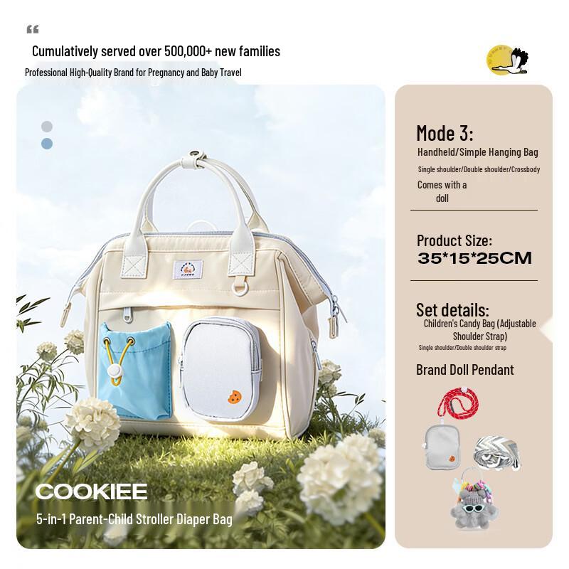VVC Multi-functional Mommy Bag with Doll