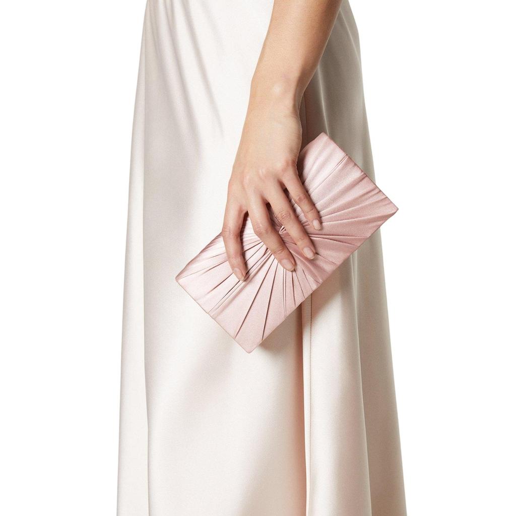 Dorothy Perkins Beauty Satin Twisted Clutch Bag