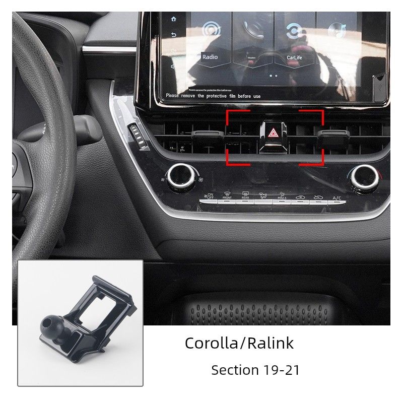 

Для Toyota Corolla Reling Camry RAV4 Avalon Weir Highlander Crown Бортовой кронштейн 19-21 Corolla/Ralink Separate Buckle Base