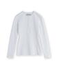 Beulaunyadeu W Henley Neck Long Sleeve, Ivory