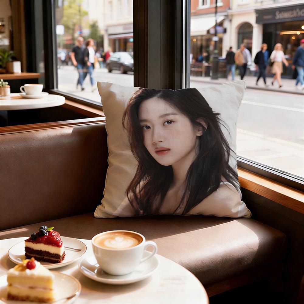 

MUN KA YOUNG Cushion Cover Decorative Cushion Cushions Covers Cover Sofa 50x50 Pillow 4 Piece 45x45 40x40 Pillowcase 30X30cm