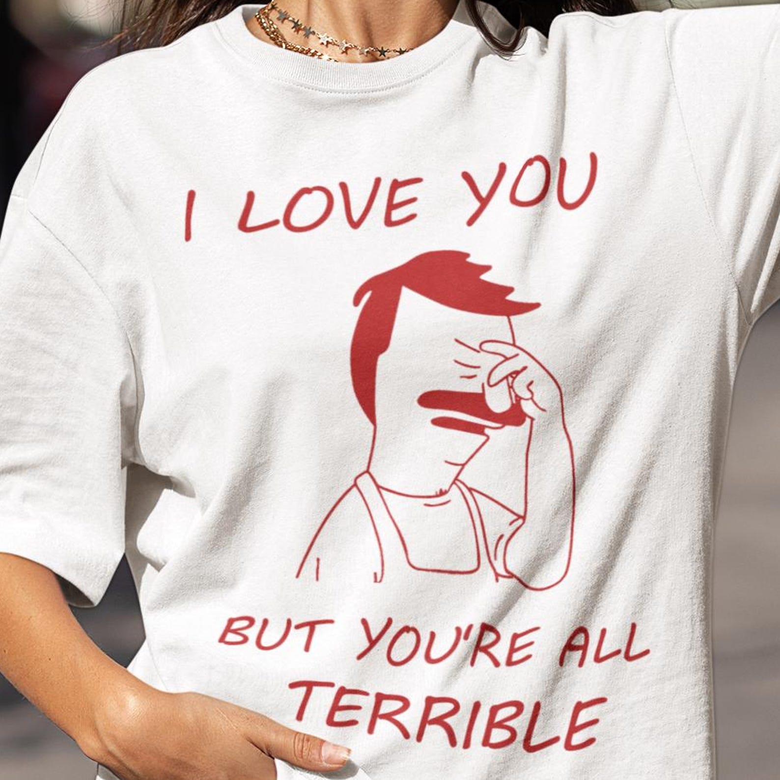 Funny Bob Belcher Shirt: Bob s Burgers Fan Gift M