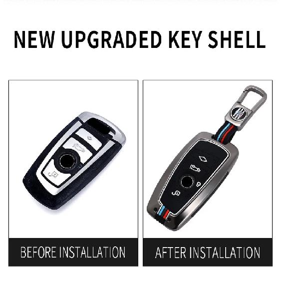 Car Remote Key Case Cover Shell Fob For BMW 1 3 5 7 Series X1 X3 X4 X5 F10 F15 F16 F20 F30 F18 F25 M3 M4 E34 Car Accessories